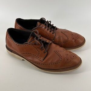 Cole Haan Goto Wing Oxford Men's Size 10 1/2 British Tan C34120 Classy Casual